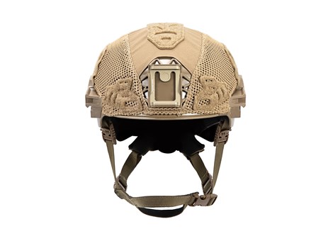 EXFIL LTP Rail 3.0 Helmet Cover Coyote Brown Front