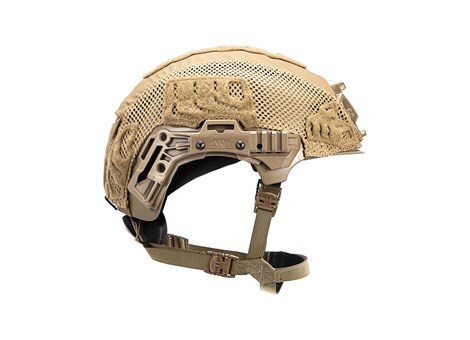 EXFIL® LTP Rail 3.0 Helmet Cover | Coyote Brown | Side