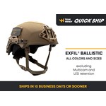 EXFIL Ballistic Helmet Available for 10 Day Quick Ship Option. Restrictions Apply.   thumbnail