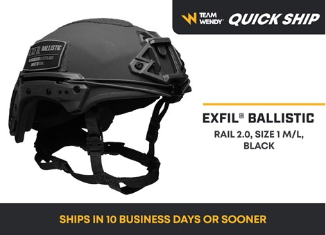 Quick Ship | EXFIL Ballistic, Rail 2.0, M/L, Black
