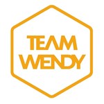 Team Wendy Hexagon T-Shirt Design thumbnail