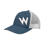 Team Wendy Navy/White Trucker Hat Angle thumbnail