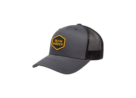 Team Wendy Hexagon Trucker Hat Angle View