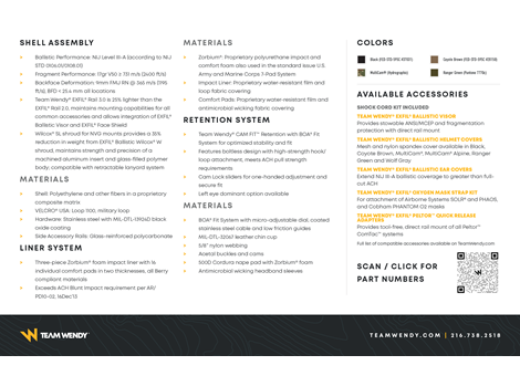 EXFIL SL Technical Data Sheet Page 2