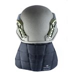 Team Wendy® Helmet Nape Guard Mounted on EPIC Protector Rear View thumbnail