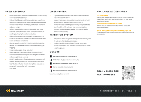 M-216 Technical Data Sheet Page 2  