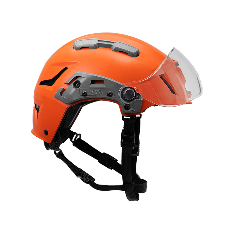 EXFIL SAR TACTICAL USCOAST GUARD ORANGE SIDE VISOR UP