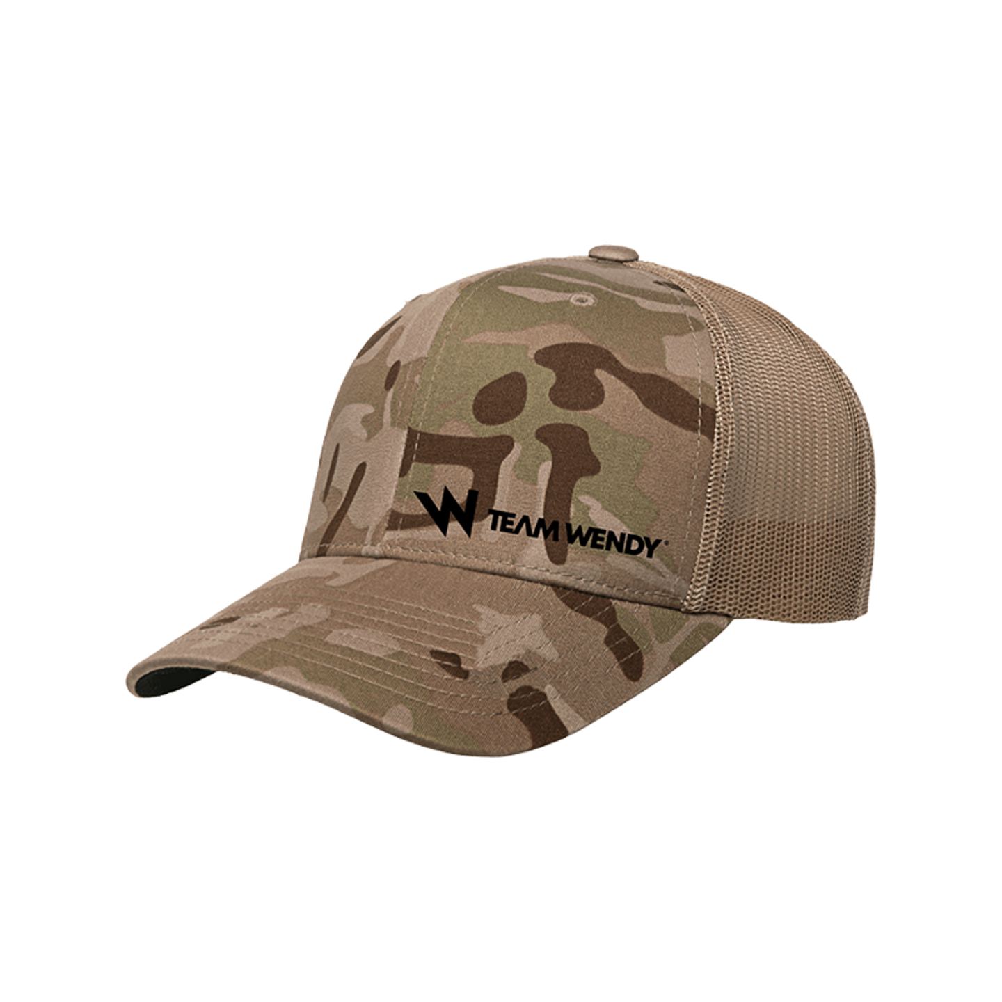 TW LOGO HAT MULTICAM ARID TAN ANGLE