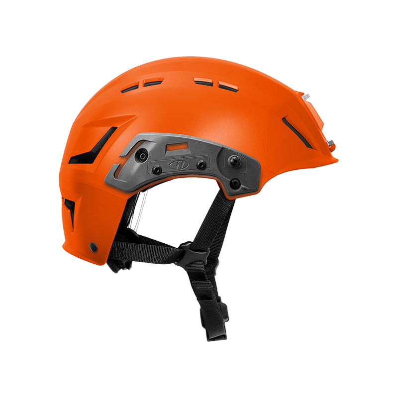 SAR BACKCOUNTRY Helmet in COAST GUARD ORANGE RIGHT SIDE
