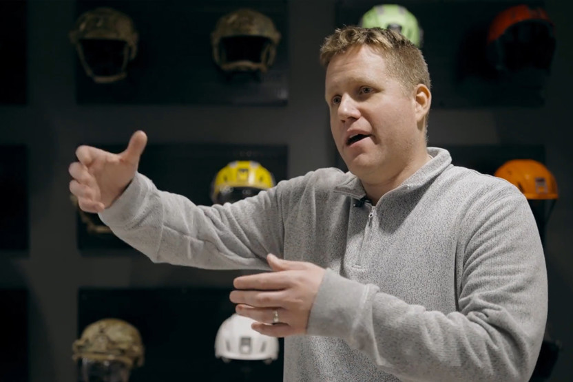 Team Wendy colleague presenting information