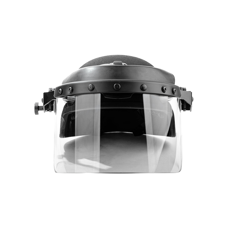 EPIC With DK7 Faceshield from a front angle