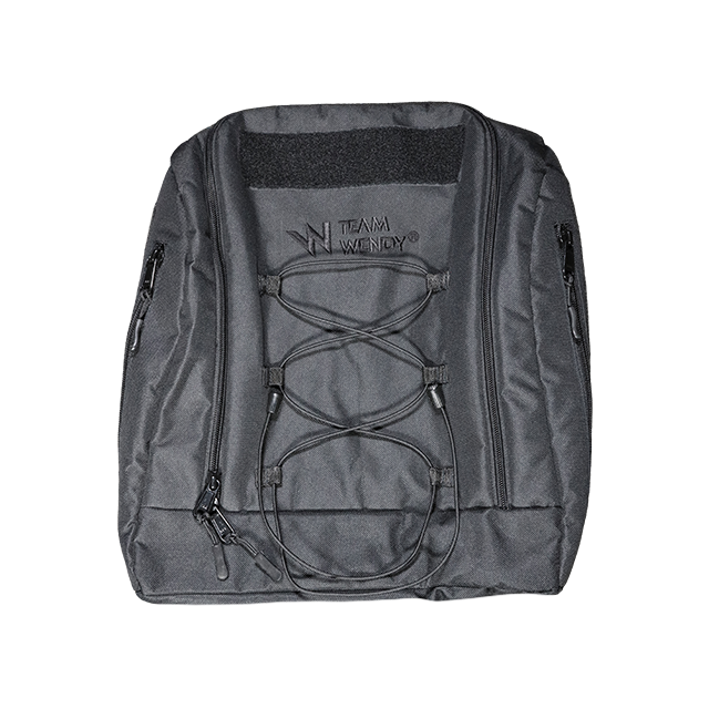 1 Helmet Carry Bag Black Front FINAL