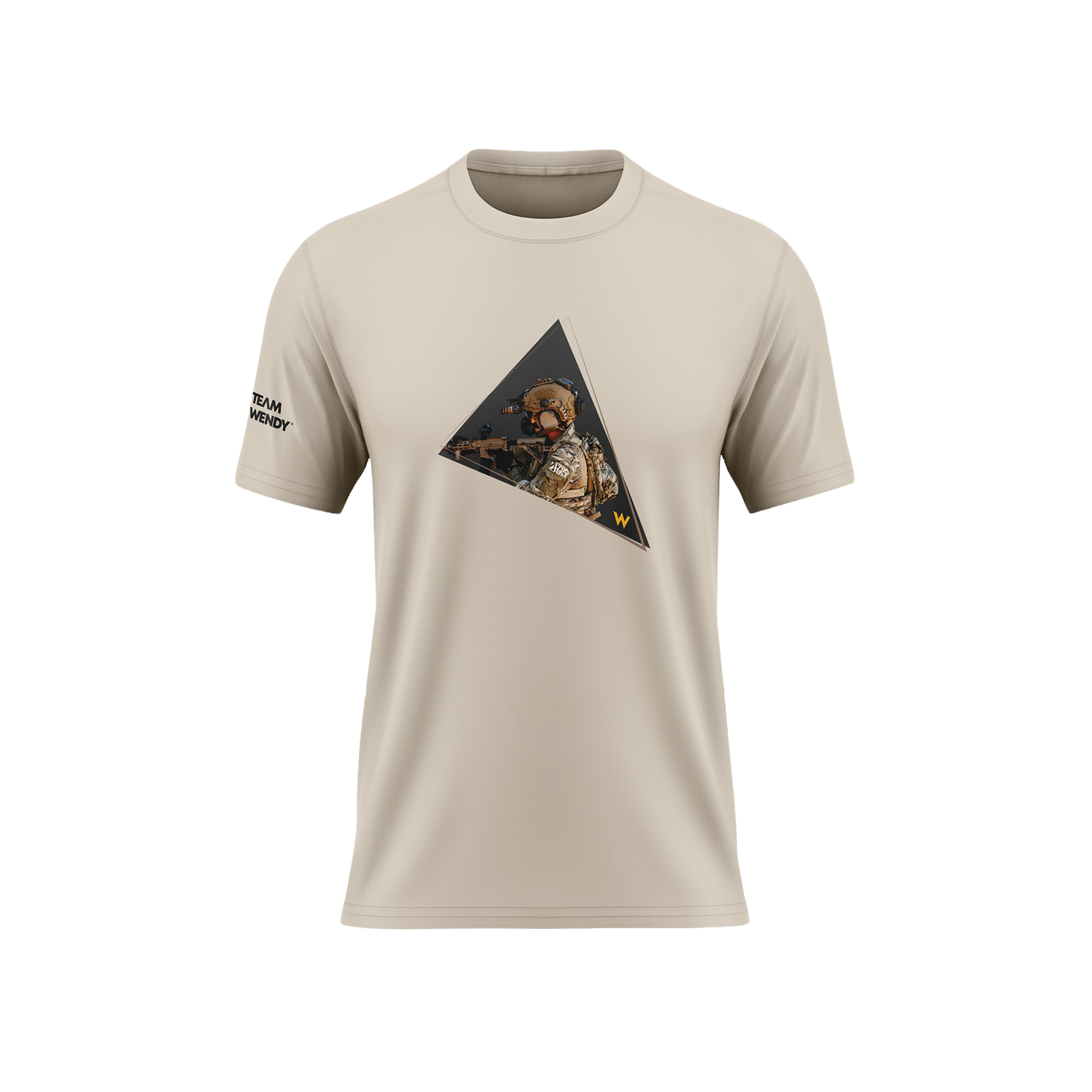 team wendy tan tshirt with military graphic
