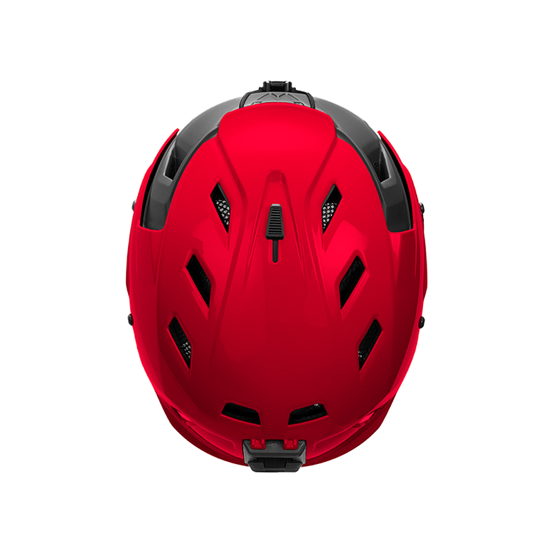 M216 SKI HELMET in RED CROWN