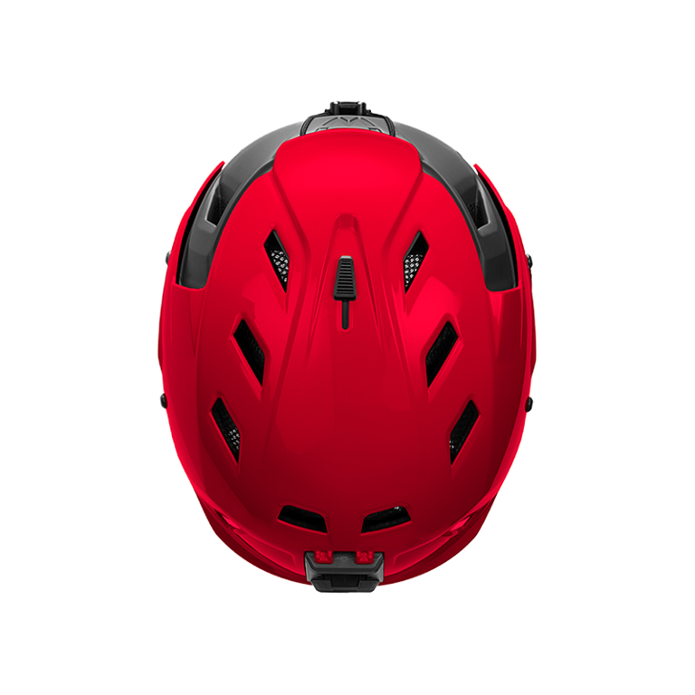 M216 SKI HELMET in RED CROWN