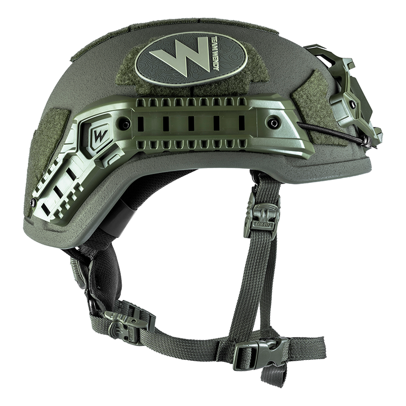 EPIC Specialist High Helmet in Green Right Side