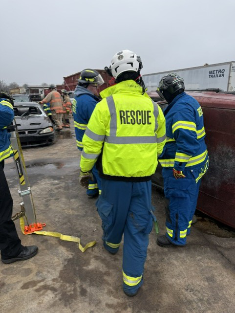 Search & Rescue professional saved by a Team Wendy SAR Tactical helmet