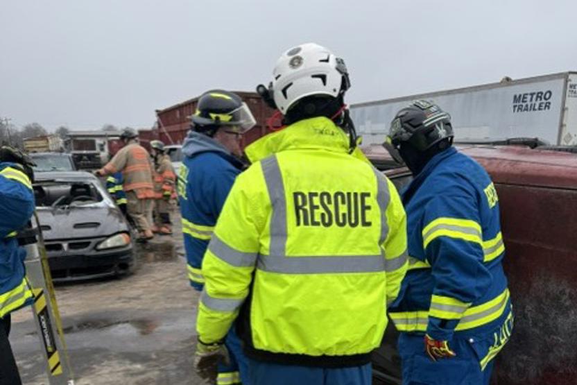 Search & Rescue professional saved by a Team Wendy SAR Tactical helmet