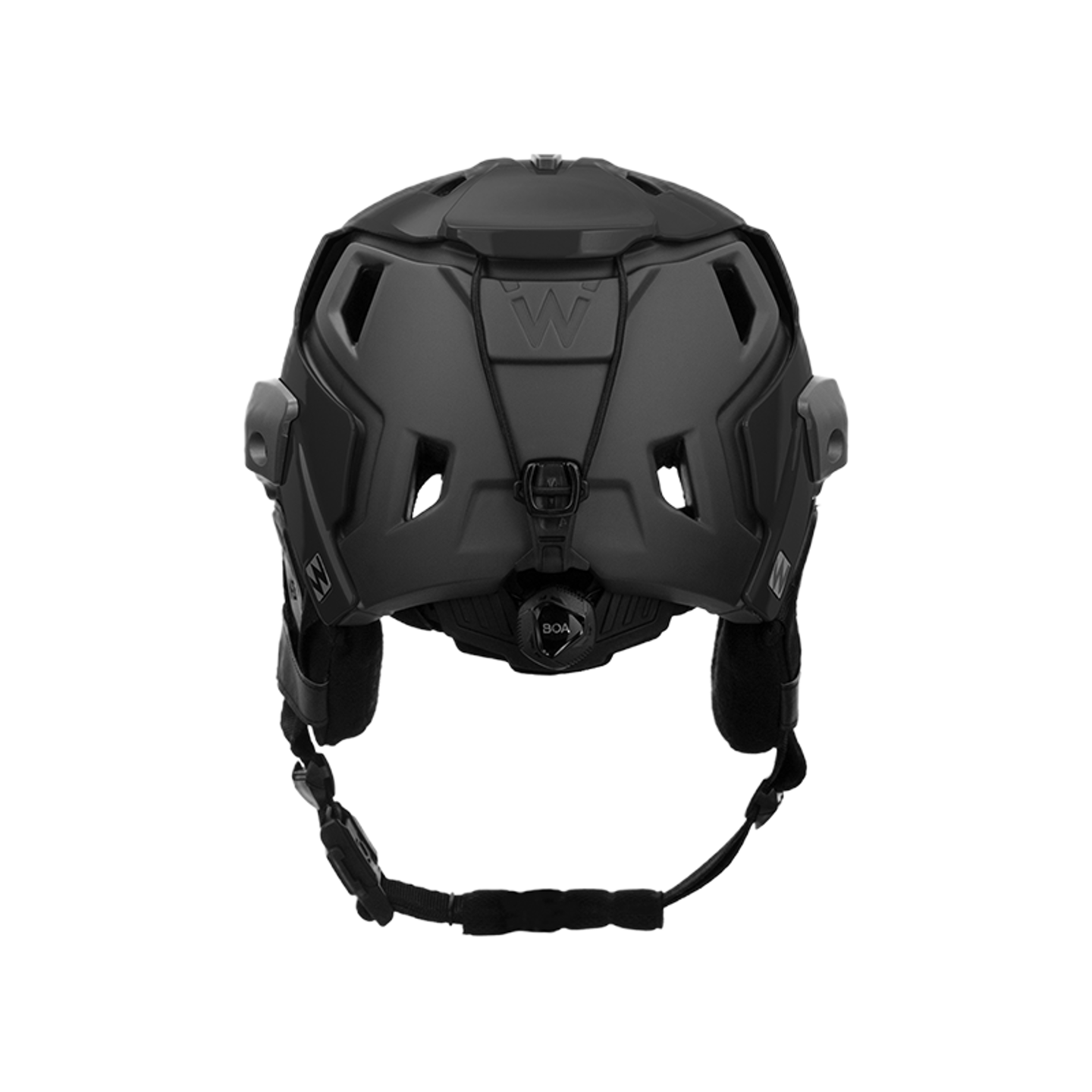 M216 BACKCOUNTRY SKI SAR Helmet in BLACK GRAY BACK