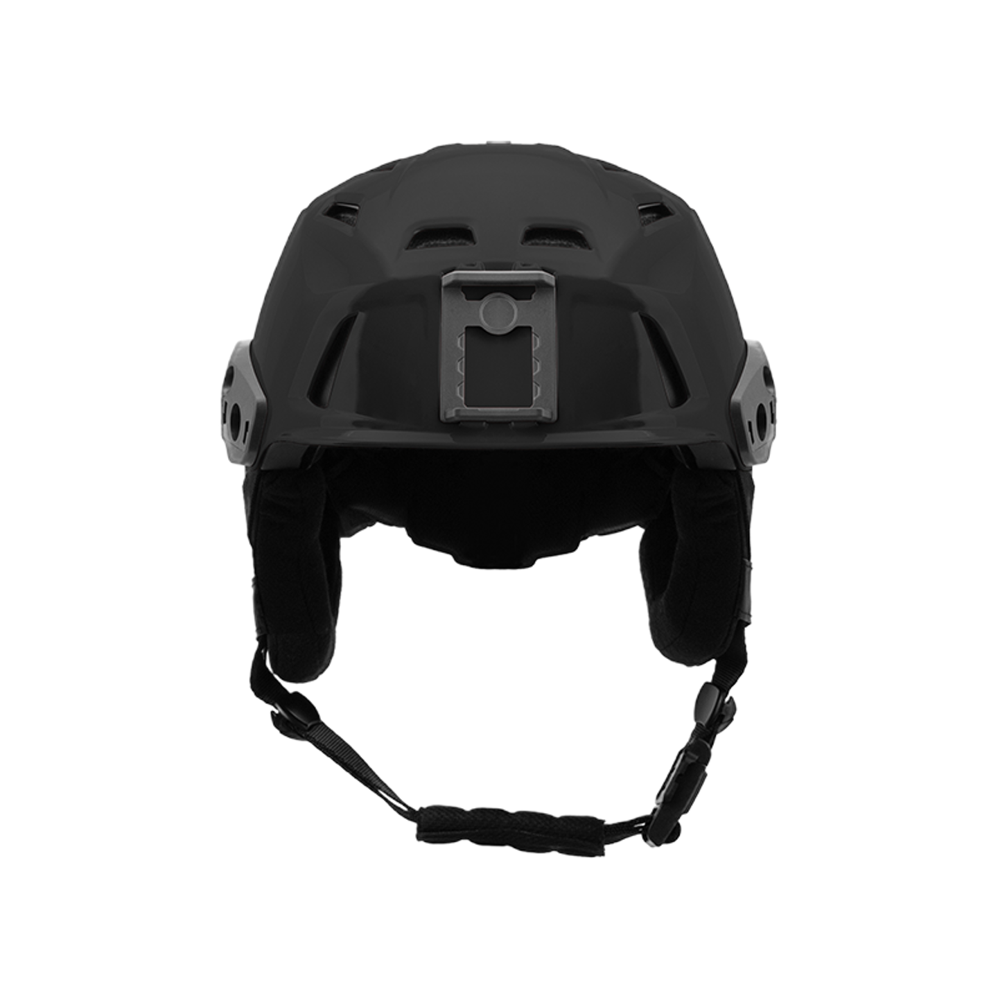 M216 BACKCOUNTRY SKI SAR Helmet in BLACK GRAY FRONT