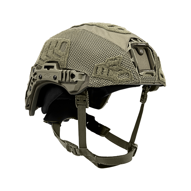 TW BALLISTIC SL HELMET COVER RG RANGER GREEN ANGLE