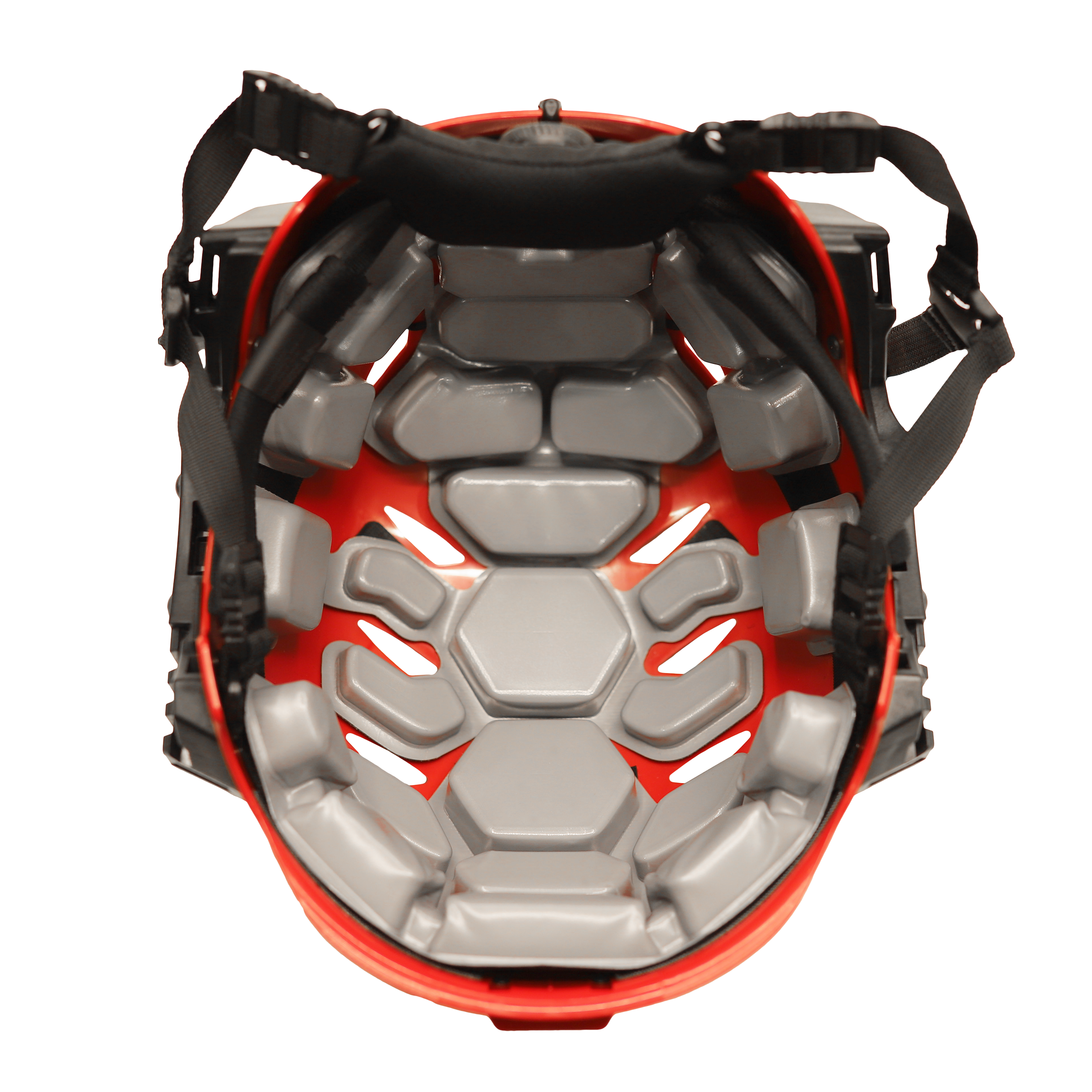 Team Wendy EXFIL Maritime Rescuer Helmet in red showing the liner