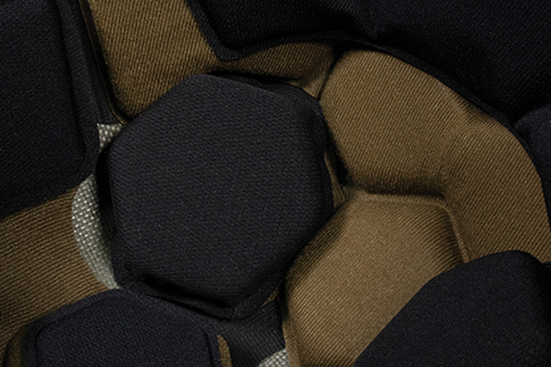 Close up of Cloudline helmet liner