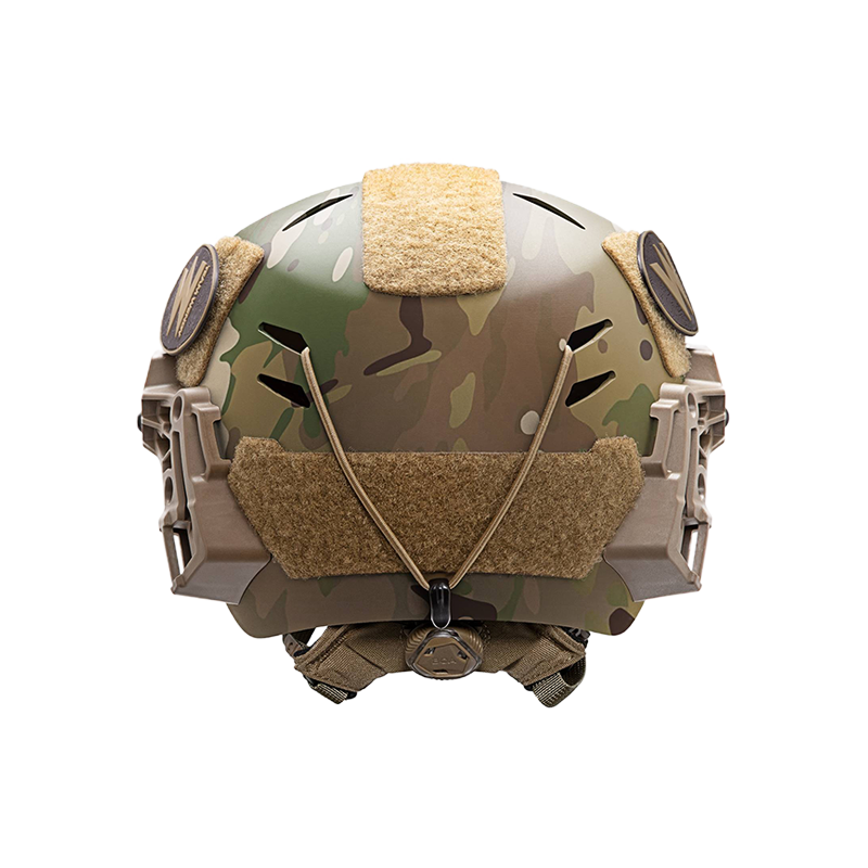 TW CARBON RAIL 3 Helmet in MULTICAM BACK