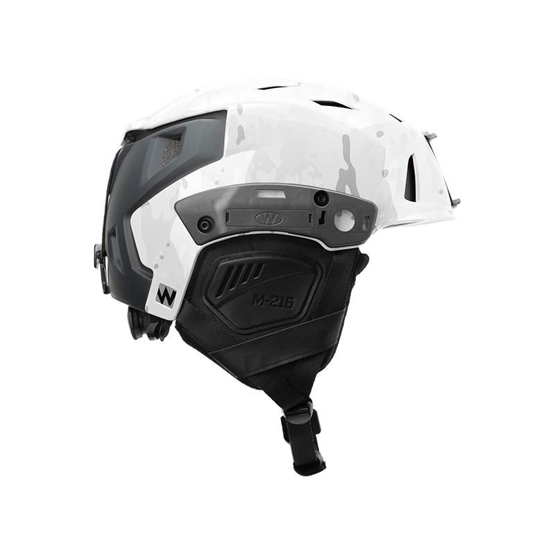 M216 BACKCOUNTRY SKI SAR Helmet in MULTICAM ALPINE SIDE