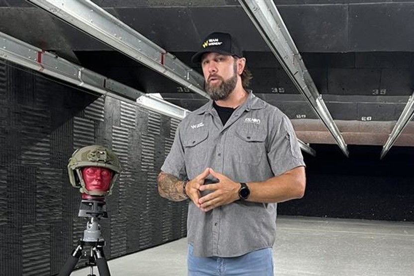 RIFLETECH helmet test shoot presentation