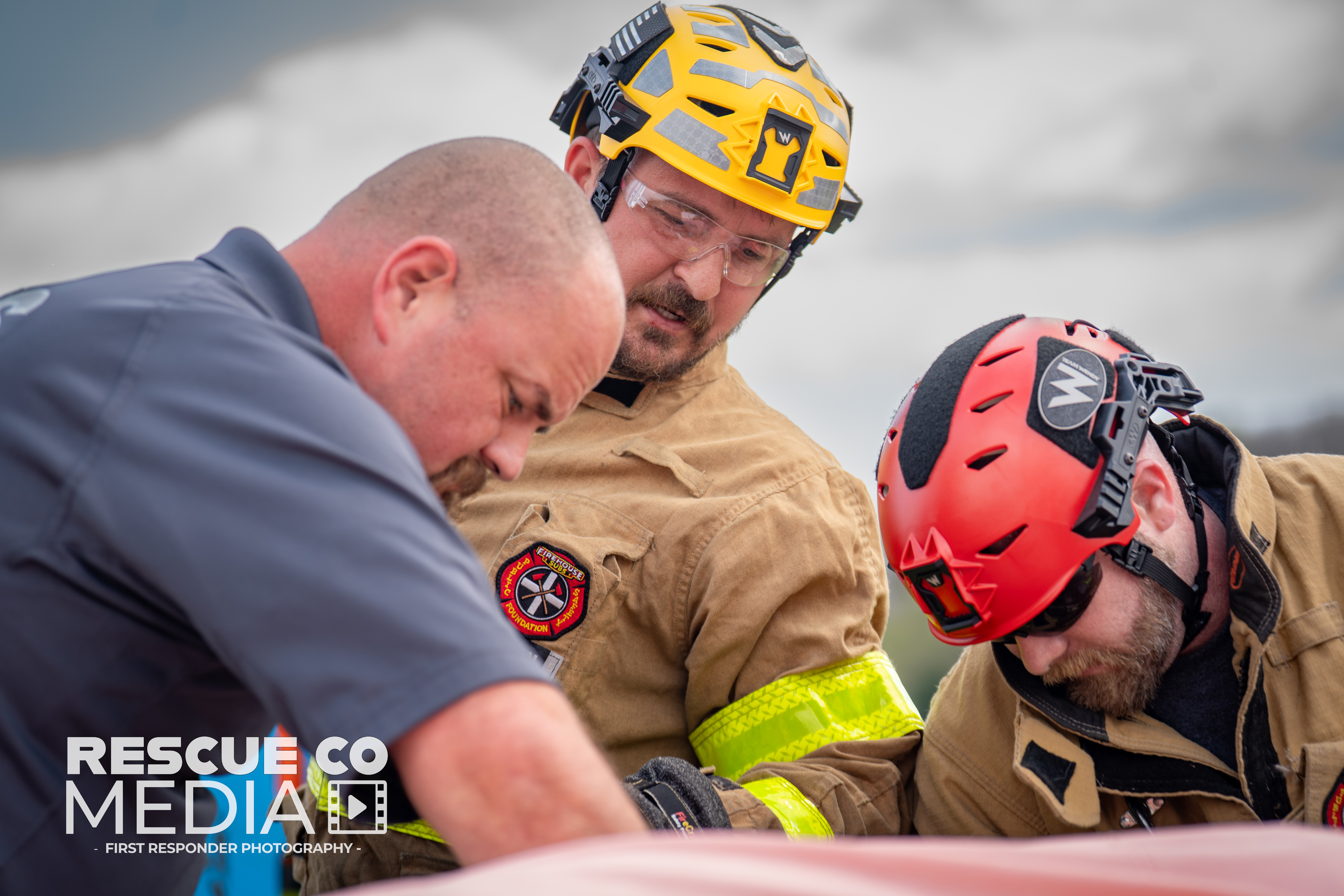 Photograph taken by Team Wendy Brand Ambassador Benny Braden of a Search and Rescue Team working