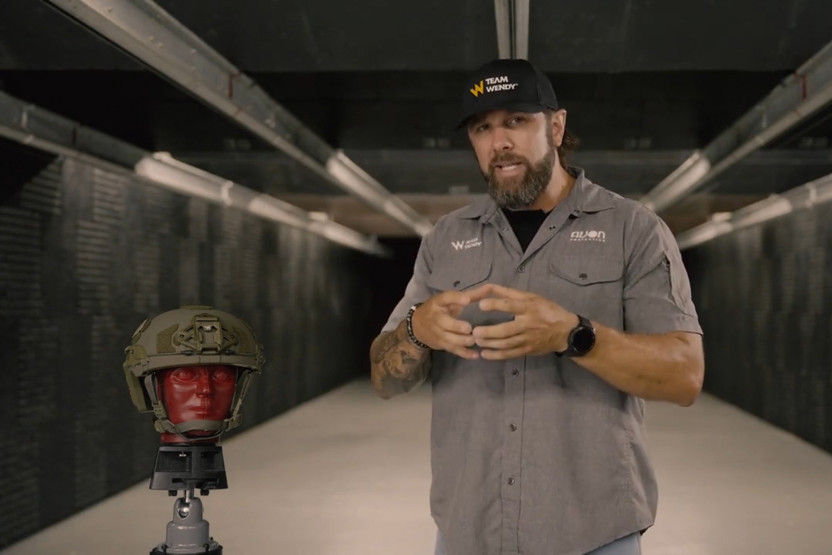 Live Helmet Shoot Team Wendy Rifletech