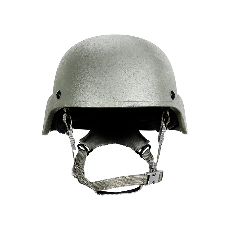 Cam Fit Retention System Forest Green attached to Helmet 