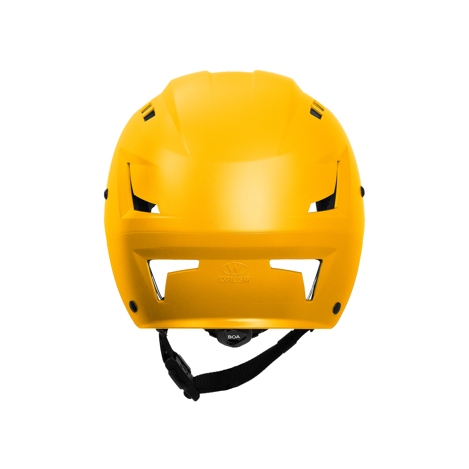 Yellow Adventurer Helmet Back 