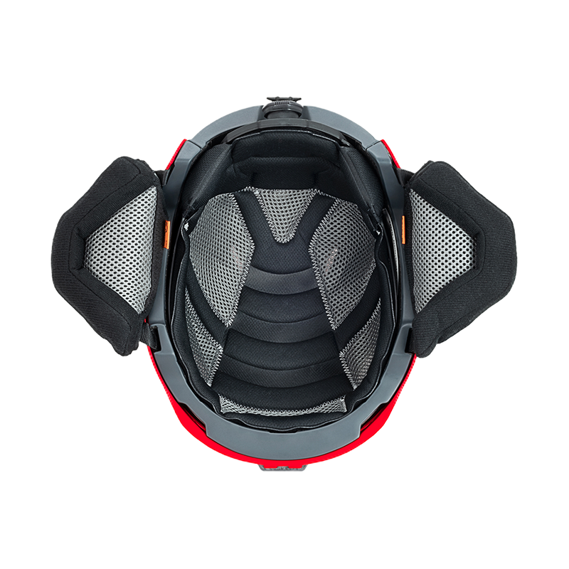 M216 SKIHELMET RED INTERIOR