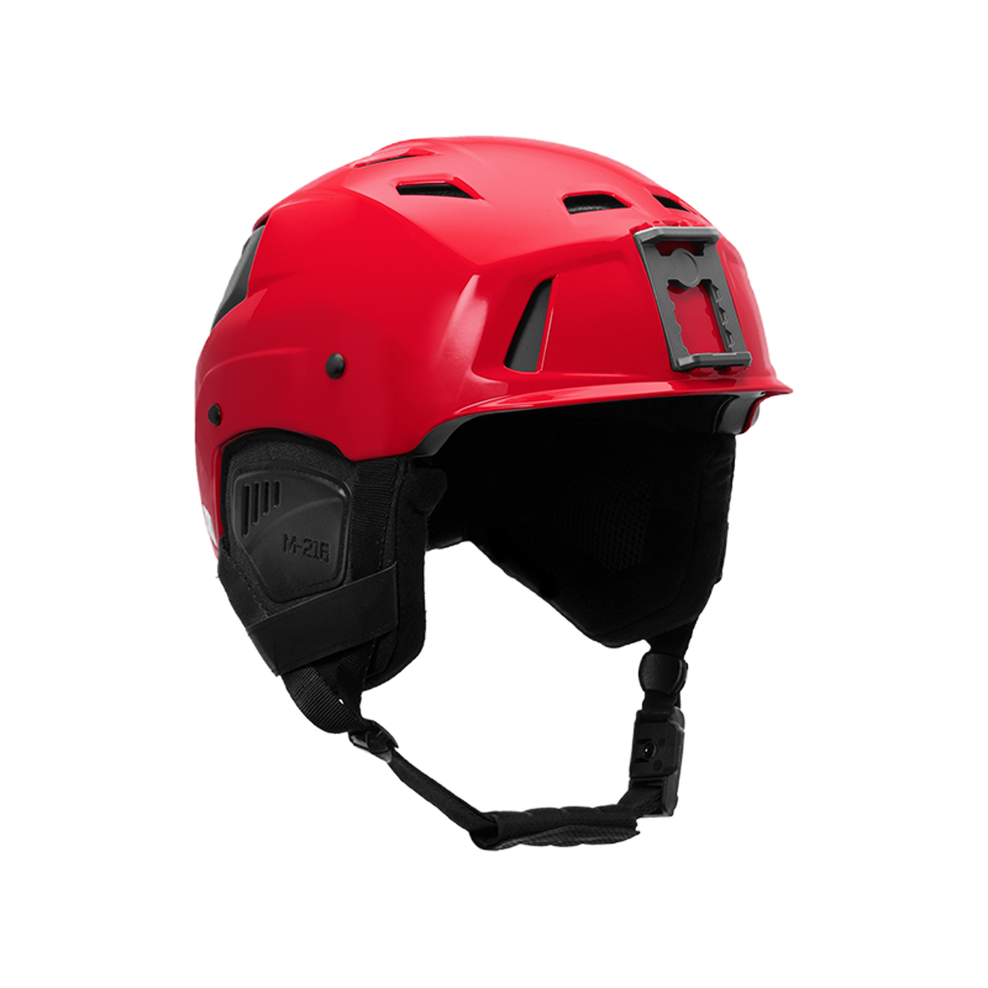 M216 SKI HELMET RED ANGLE