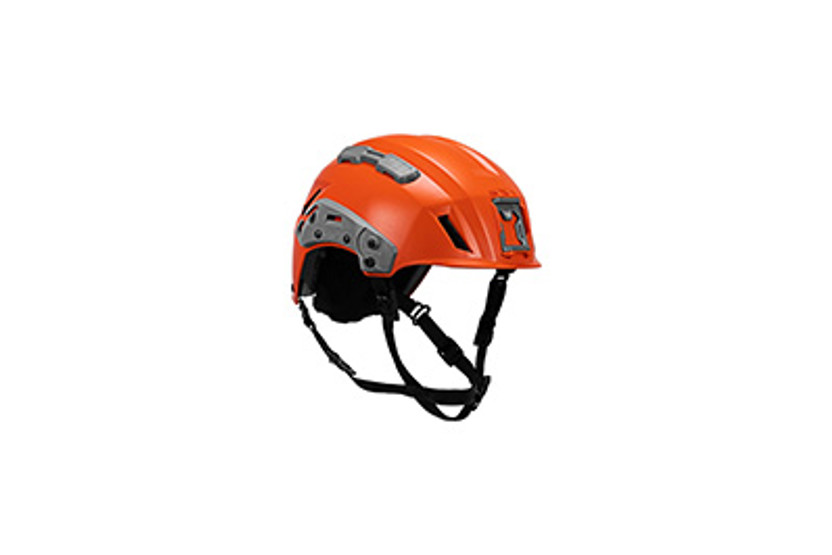 EXFIL SAR TACTICAL Helmet in COAST GUARD ORANGE ANGLE