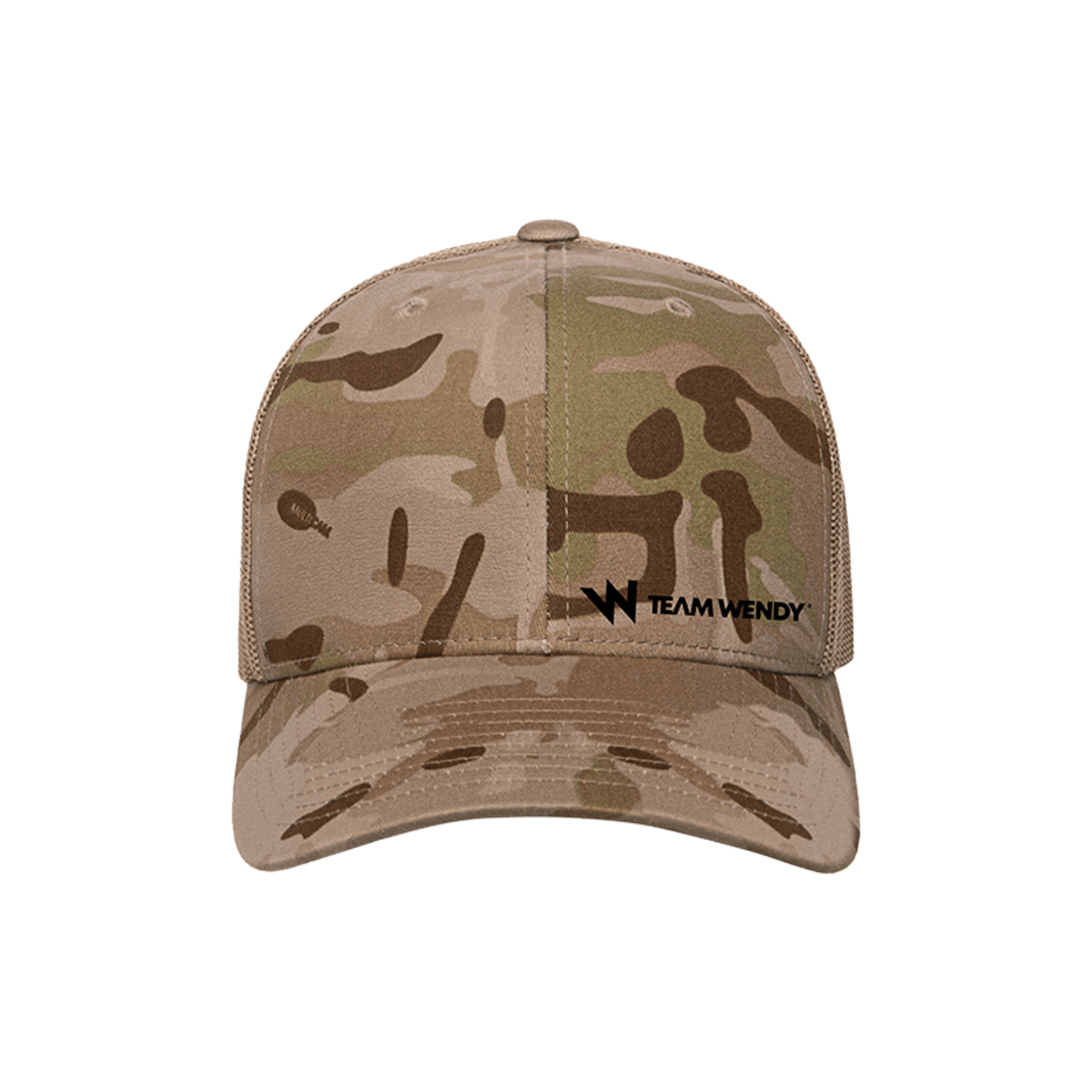 TW LOGO HAT MULTICAM ARID TAN FRONT