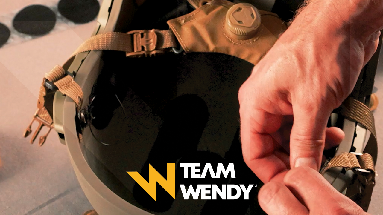 CAM FIT Retention System Install on a Non-Team Wendy Helmet 
