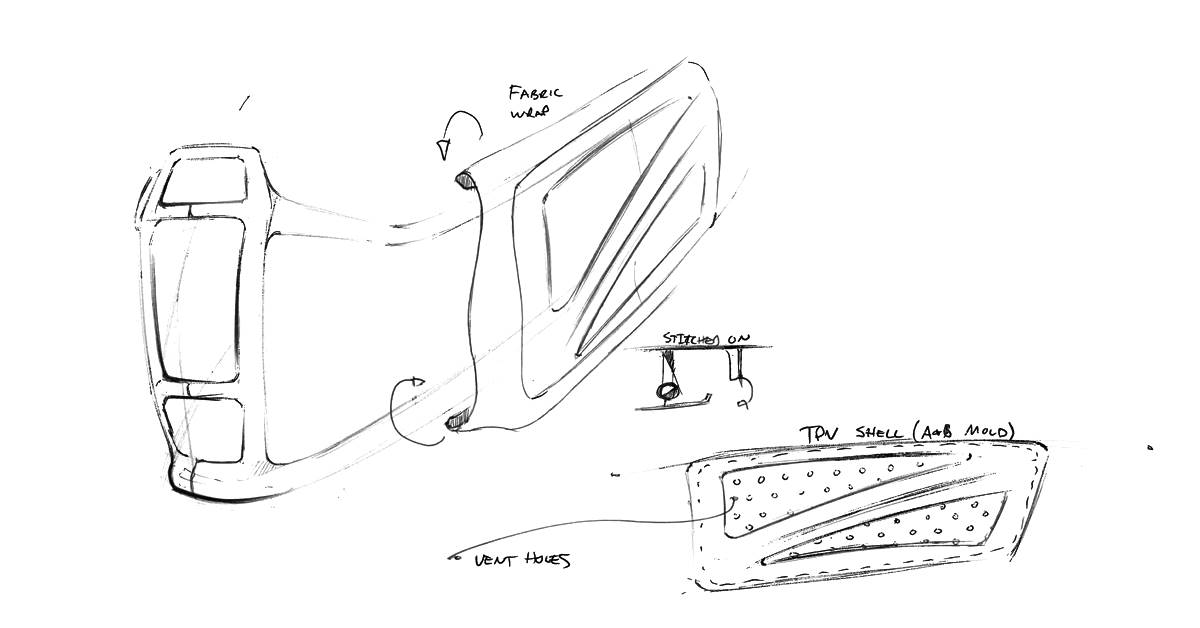BALLISTIC MANDIBLE CONCEPT sketch