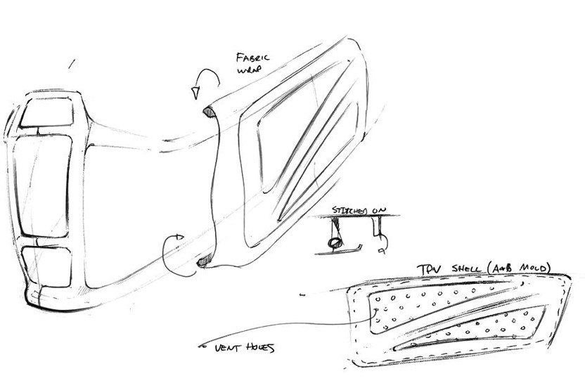 BALLISTIC MANDIBLE CONCEPT sketch