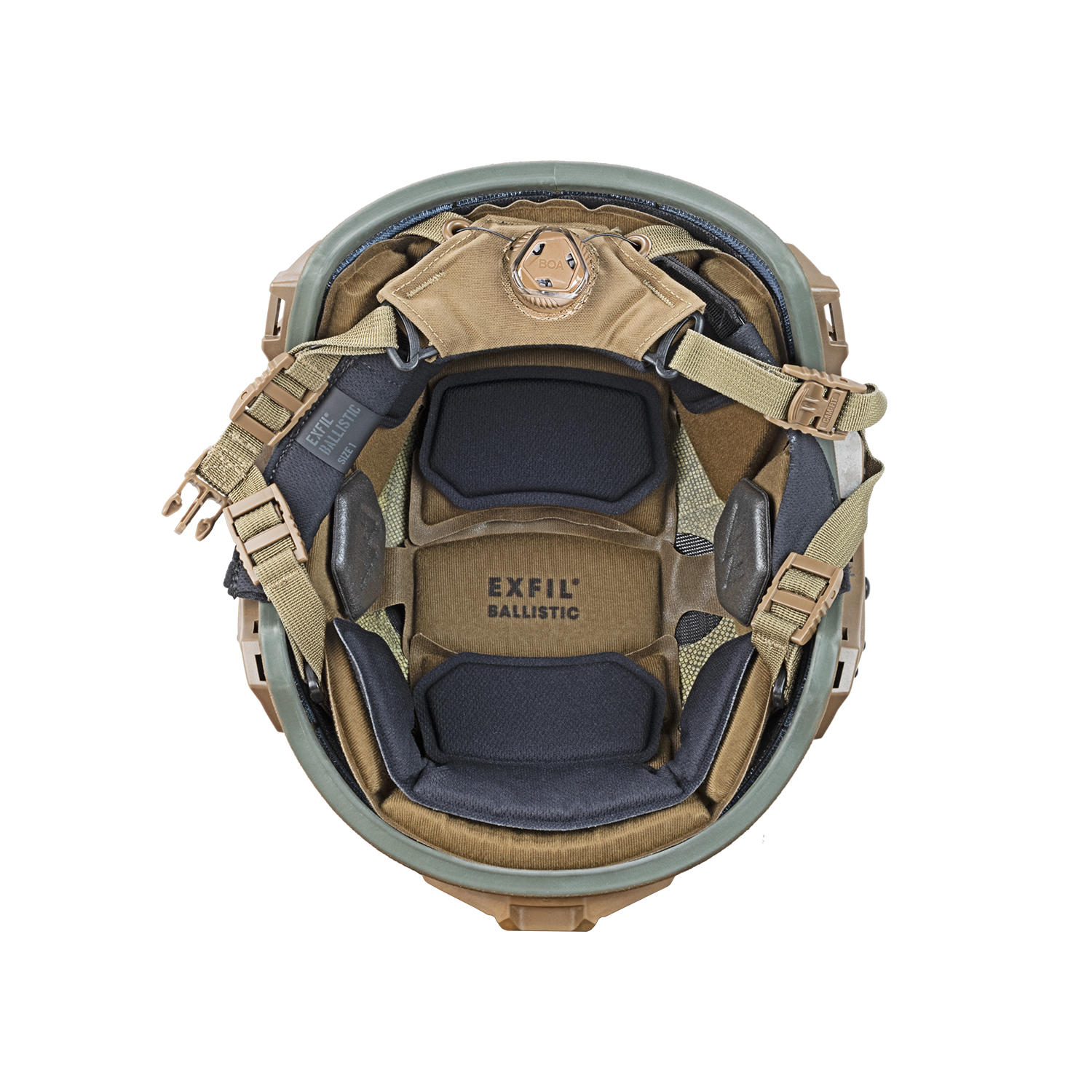 BALLISTIC RAIL2 COYOTE BROWN LINER