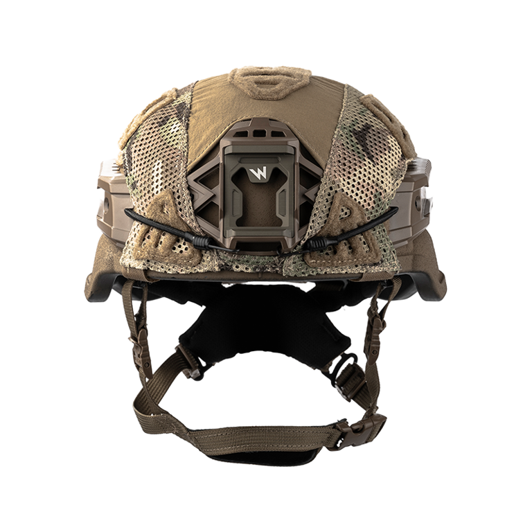 EPIC HELMET COVER CAMO front angle