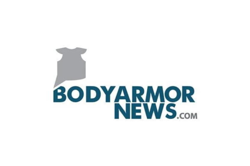 Logo that says BodyArmorNews.com with a graphic of a bullet-proof vest