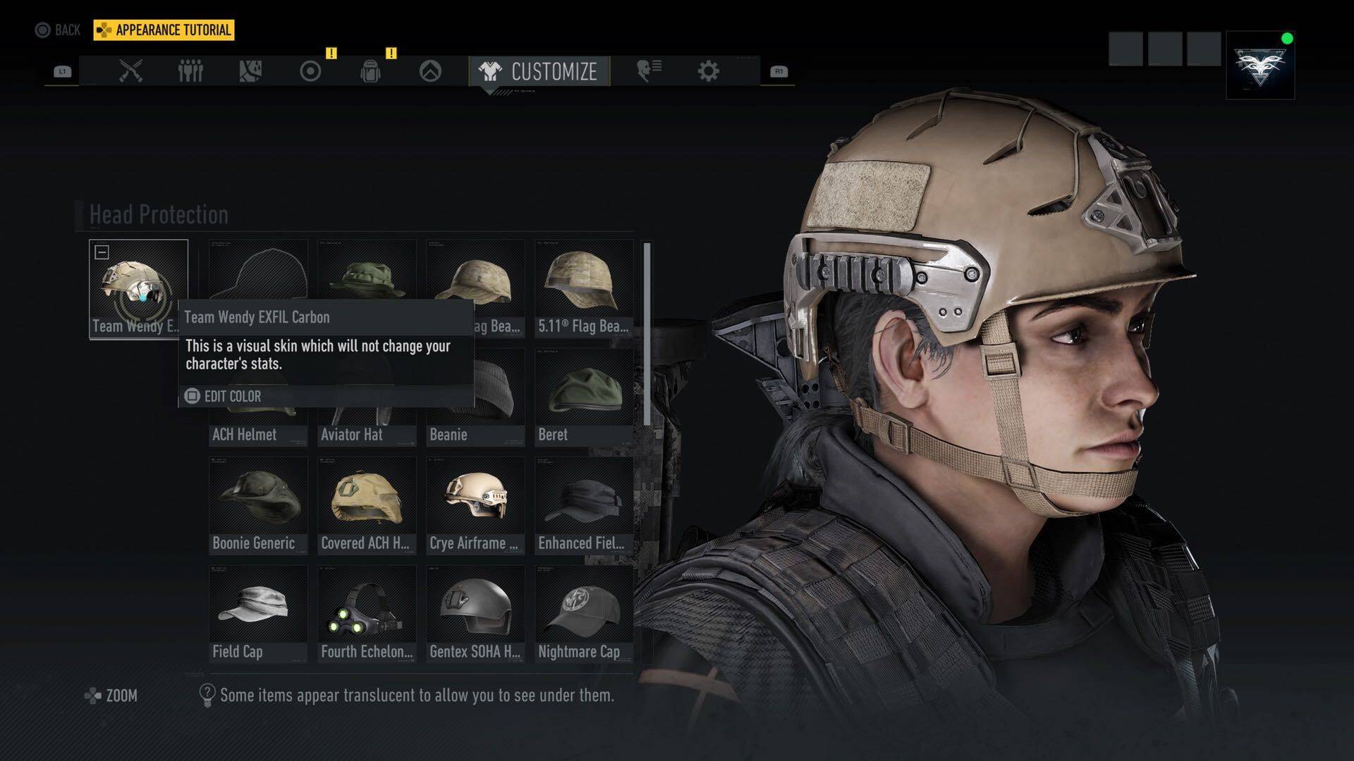 Infographic of helmets used in videogames