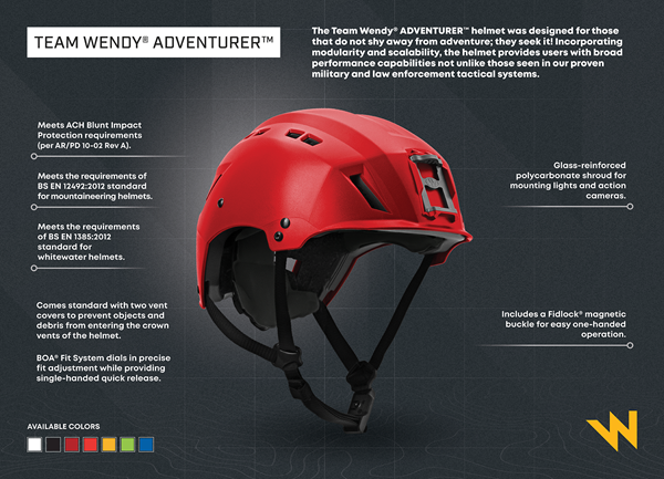Product Overview ADVENTURER helmet