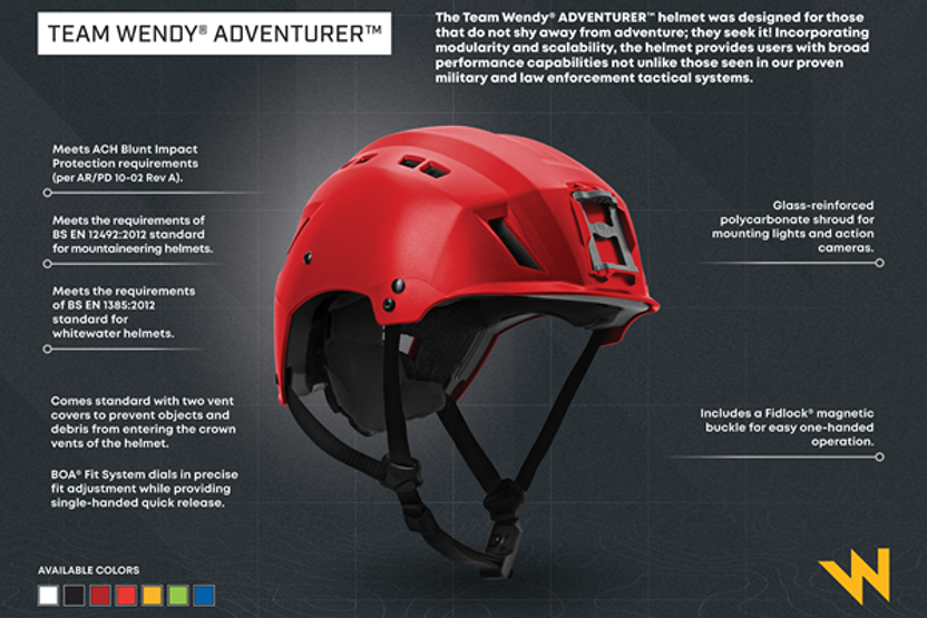 Product Overview ADVENTURER helmet