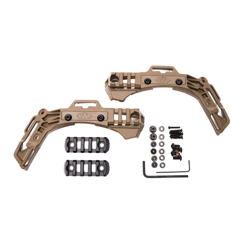 Rail 3 0 Retrofit Kit Coyote Brown Front