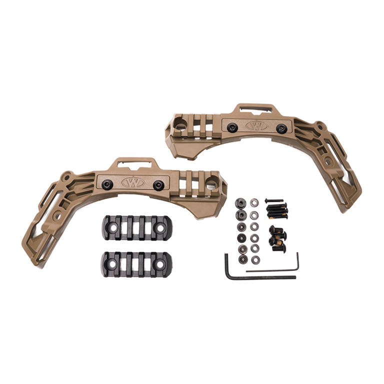 Rail 3 0 Retrofit Kit Coyote Brown Front