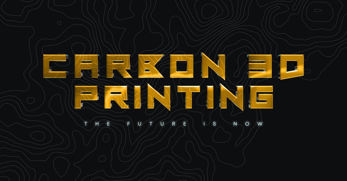 CARBON 3D PRINTER blog cover image